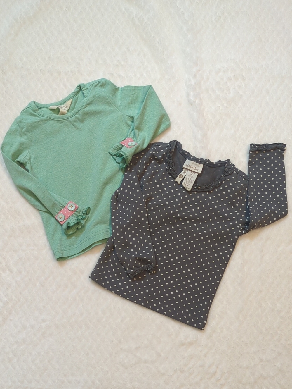 Matilda Jane Set of Two Long Sleeve Shirts